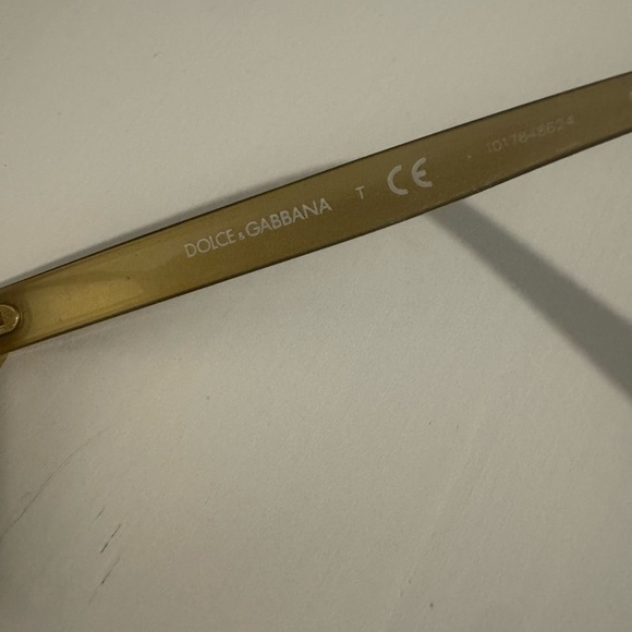 Dolce & Gabbana Black Rectangular Glasses - Picture 5 of 6